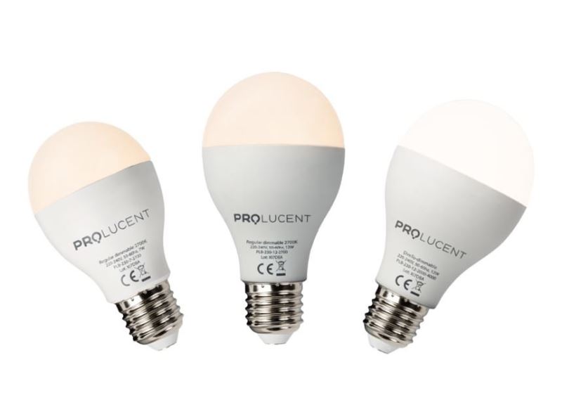 Prolucent LED Bulbs (7W, 12W, 12W DimTo)